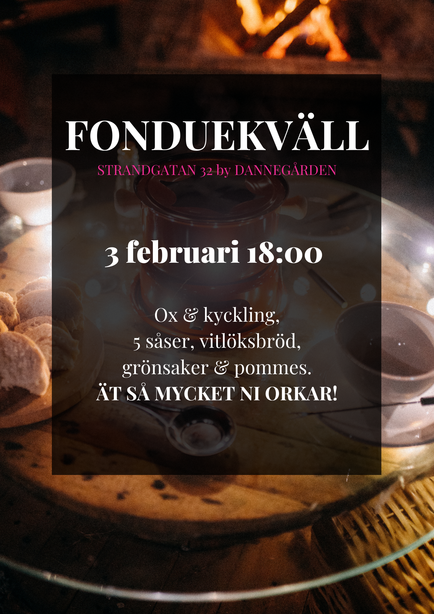 FONDUEKVÄLL