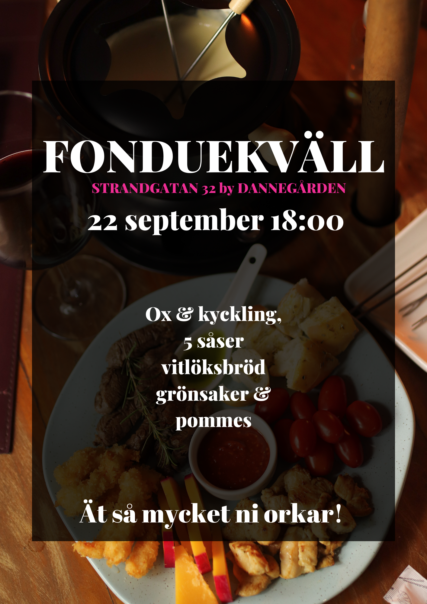 FONDUEKVÄLL